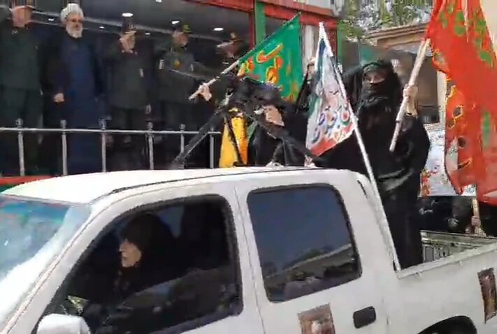 اجتماع دختران جان‌فدای تبریزی