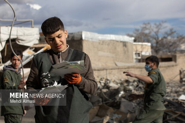 پایان یک گنجینه؛ کتابخانه سیدالشهدا در زیر آتش و آوار