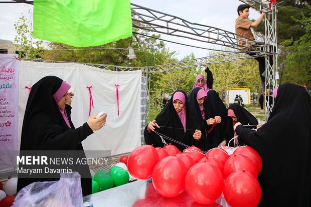 اجتماع بزرگ دختران ایران در بجنورد