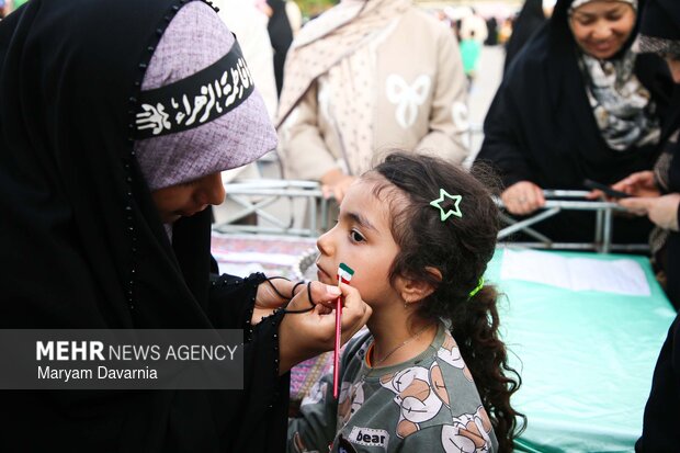 اجتماع بزرگ دختران ایران در بجنورد