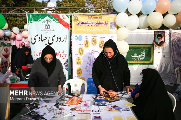 اجتماع بزرگ دختران ایران در بجنورد