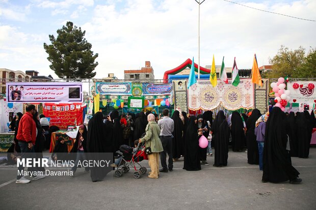 اجتماع بزرگ دختران ایران در بجنورد