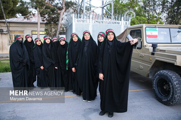 اجتماع بزرگ دختران ایران در بجنورد
