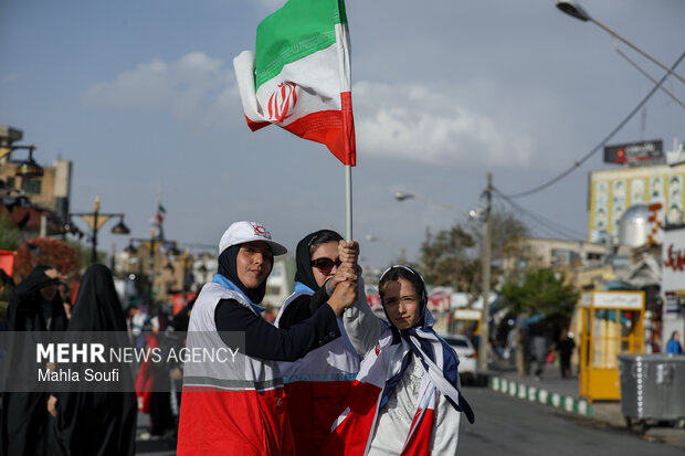 اجتماع دختران جان فدا در اراک