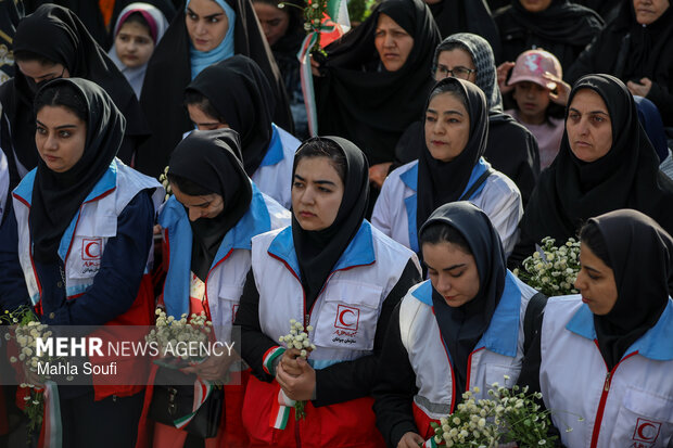 اجتماع دختران جان فدا در اراک