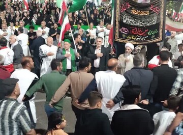 آیین عزاداری کمر به کمر و حسن حسین جیلانی‌های مقیم گنبدکاووس
