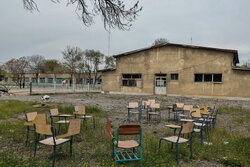 آثار تجاوزات آمریکایی - صهیونی در دبستان بعثت تبریز