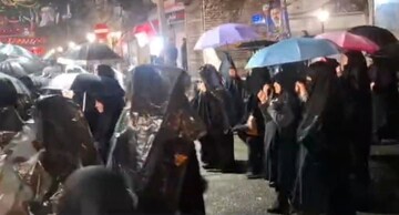 تجدید بیعت مردم سرپل‌ذهاب با آرمان‌ها در آخرین شب فروردین