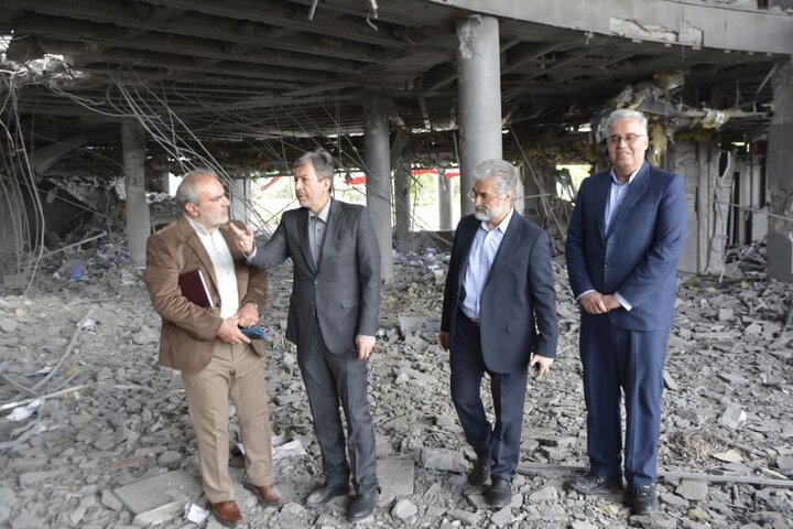 بازسازی دانشگاه صنعتی اصفهان با اولویت و بدون وقفه انجام می‌شود