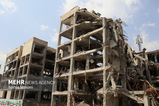 ۱۹ واحد مسکونی در میدان رسالت تخریب و تمام ساکنان به شهادت رسیدند