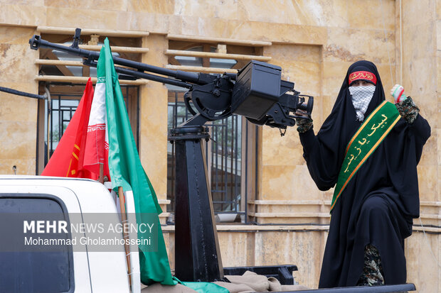 رژه خودرویی بانوان جان فدا بوشهر