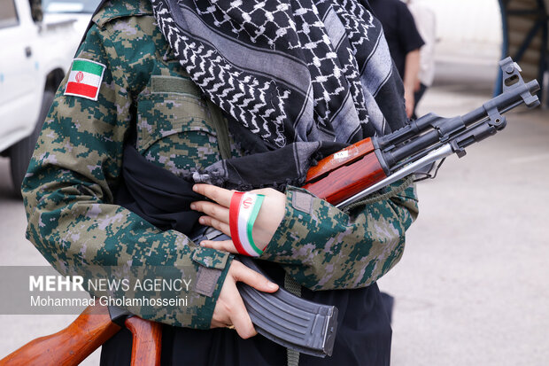 رژه خودرویی بانوان جان فدا بوشهر