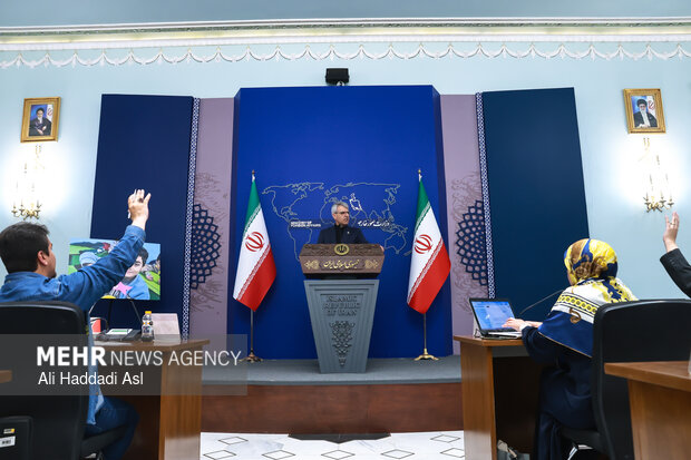 نشست خبری سخنگوی وزارت امور خارجه