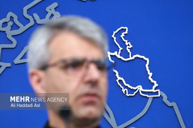 Presser of Iranian Foreign Ministry spokesman
