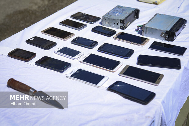 انهدام ۳ باند سرقت در سنندج