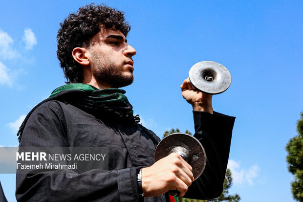 مراسم بزرگداشت رهبر شهید در دانشگاه علوم پزشکی ایران
