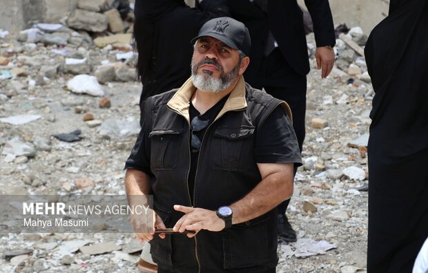 بازدید سفرای کشورهای خارجی از جنایات آمریکایی - صهیونیستی در تهران