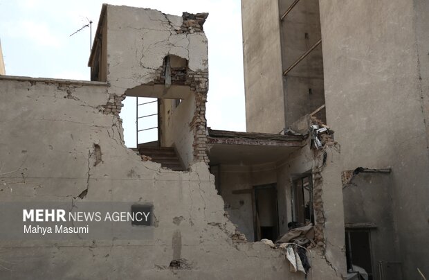 بازدید سفرای کشورهای خارجی از جنایات آمریکایی - صهیونیستی در تهران