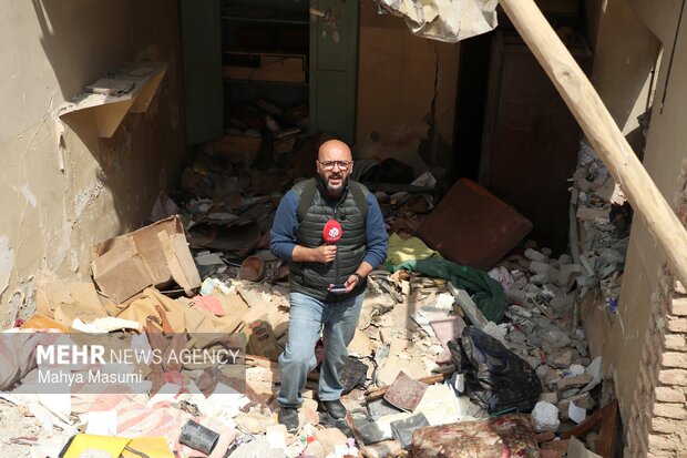 بازدید سفرای کشورهای خارجی از جنایات آمریکایی - صهیونیستی در تهران