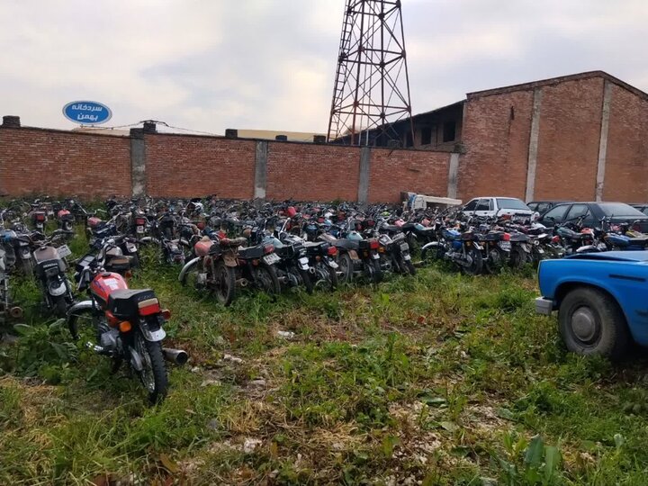 نظارت مستمر بر وضعیت پارکینگ‌های خودروهای توقیفی مازندران ادامه دارد