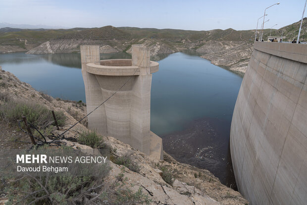 آخرین وضعیت آبی سد طرق مشهد