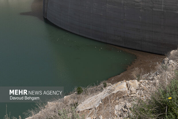 آخرین وضعیت آبی سد طرق مشهد