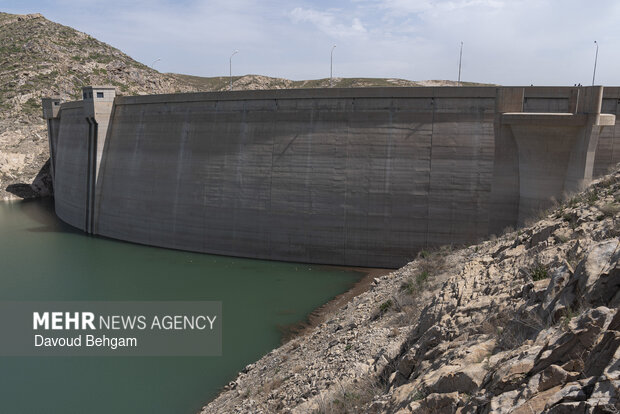 آخرین وضعیت آبی سد طرق مشهد