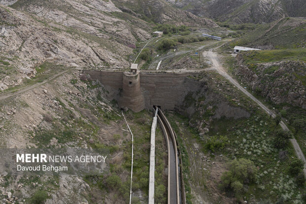 آخرین وضعیت آبی سد طرق مشهد