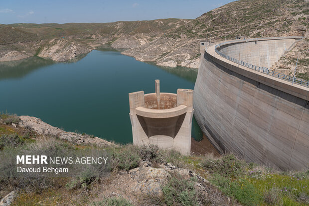 آخرین وضعیت آبی سد طرق مشهد
