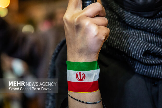 اجتماع حمایت از رزمندگان در مقابله با دشمن آمریکایی - صهیونی