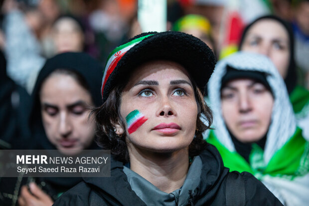 People in Tehran condemns US-Israeli aggression, back Leader
