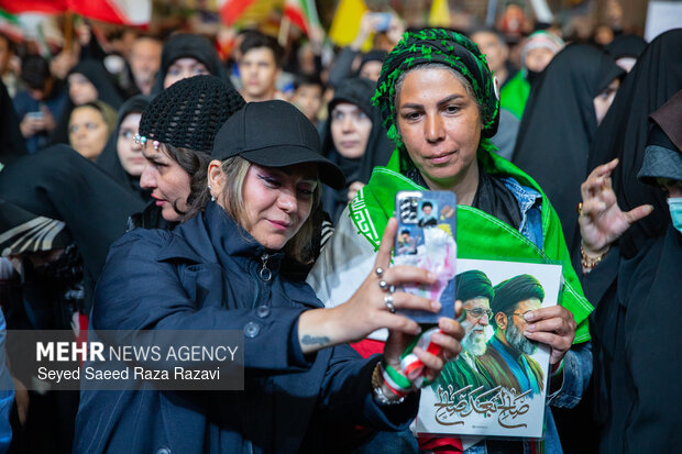 People in Tehran condemns US-Israeli aggression, back Leader
