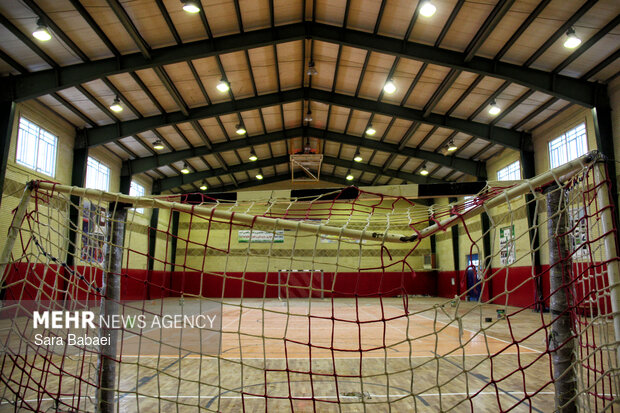 خسارات حمله آمریکایی-صهیونیستی به سالن ورزشی روانسر