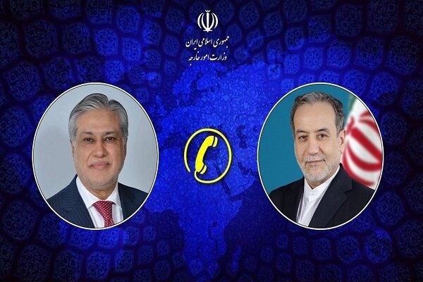  گفتگوی تلفنی وزرای امور خارجه ایران و پاکستان