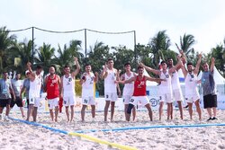 شروع قدرتمند تیم ملی هندبال ساحلی با عبور از سد فیلیپین