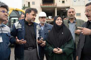 بازدید رئیس سازمان حفاظت محیط زیست از پتروشیمی تبریز