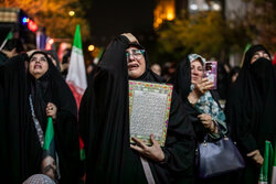 اجتماع حمایت از رزمندگان در مقابله با دشمن آمریکایی - صهیونی