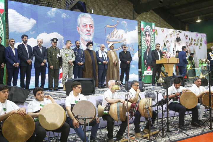 مراسم بزرگداشت سپهبد شهید عبدالرحیم موسوی در قم