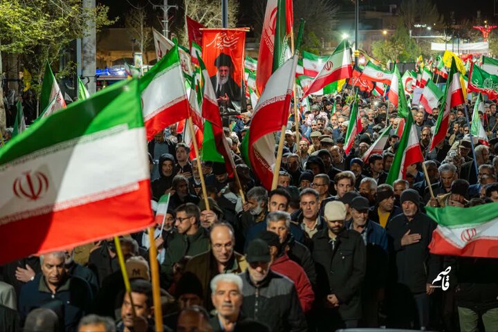 حضور پرشور مردم کردکوی در تجمعات شبانه