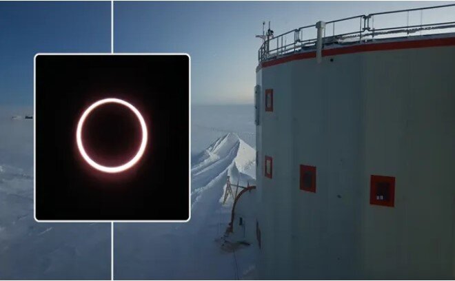 خورشید گرفتگی اختصاصی تنها برای ۱۲ نفر از ساکنین زمین!