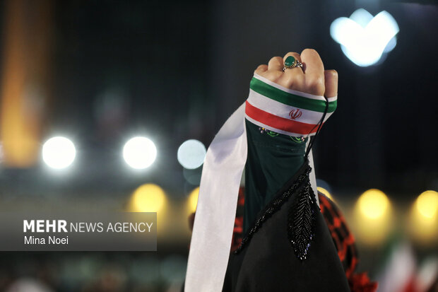 دومین اجتماع بزرگ دختران در تبریز