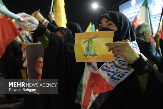 People in Mashhad denounce US-Israel attack, back Lebanon
