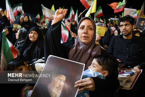 People in Mashhad denounce US-Israel attack, back Lebanon
