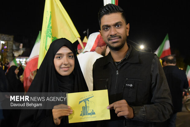 People in Mashhad denounce US-Israel attack, back Lebanon
