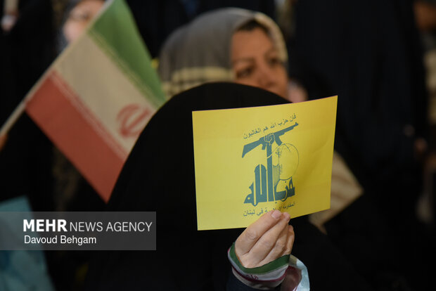 People in Mashhad denounce US-Israel attack, back Lebanon
