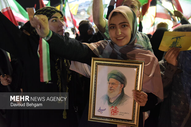 People in Mashhad denounce US-Israel attack, back Lebanon
