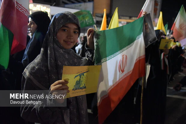 People in Mashhad denounce US-Israel attack, back Lebanon
