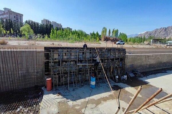 ترمیم و مرمت قطعه دوم و سوم کانال سرخه‌حصار