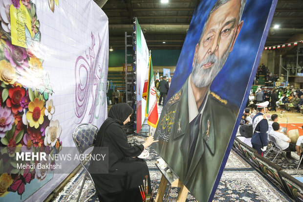 مراسم بزرگداشت سپهبد شهید عبدالرحیم موسوی در قم
