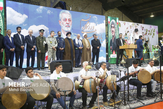 مراسم بزرگداشت سپهبد شهید عبدالرحیم موسوی در قم
